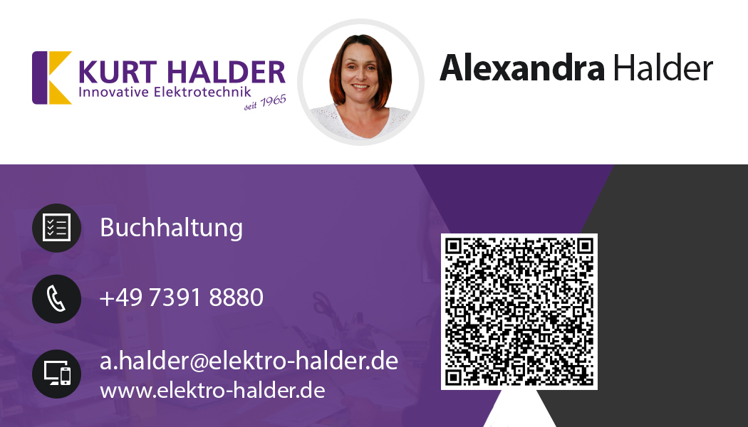 AlexandraHalder Visitenkarte